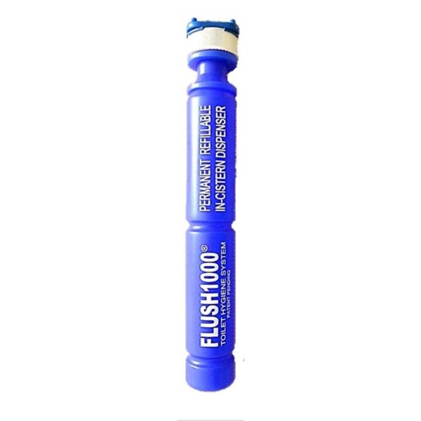 Flush1000 Permanent Refillable In-Cistern Toilet cleaner dispenser