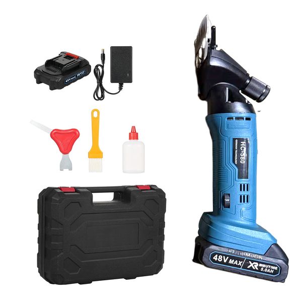 Cordless Sheep Shearing Kit With Two Batteries Hair Clipper