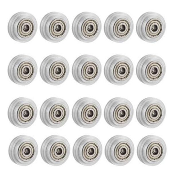 3D Printer Clear Polycarbonate Wheel Plastic Pulley Linear Bearing