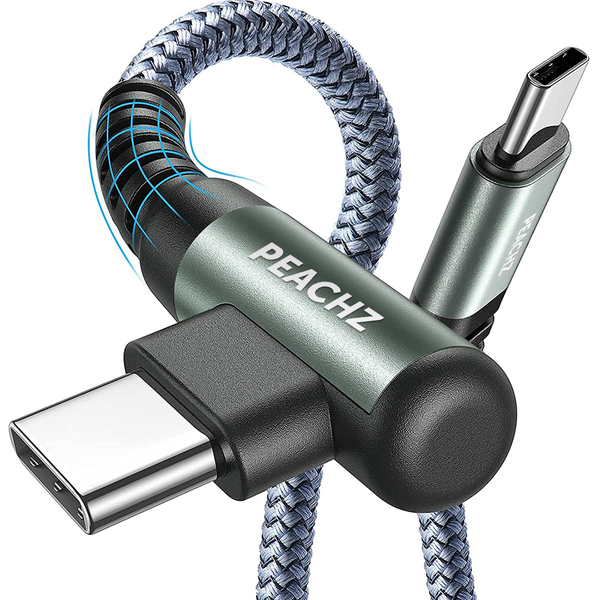 PEACHZ - USB C to USB C Cable Fast Charger Cord Compatible with Samsung &amp; More