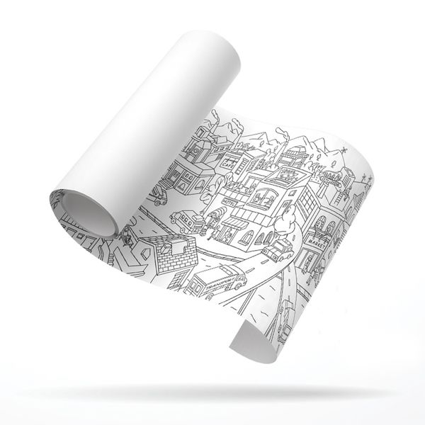 Mideer Giant Colouring Roll: City - 10m