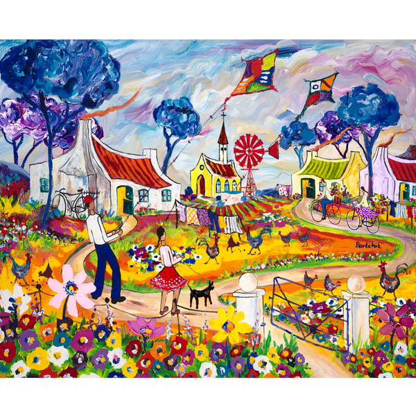 RGS Group Kites by Portchie 1500 Piece Jigsaw Puzzle