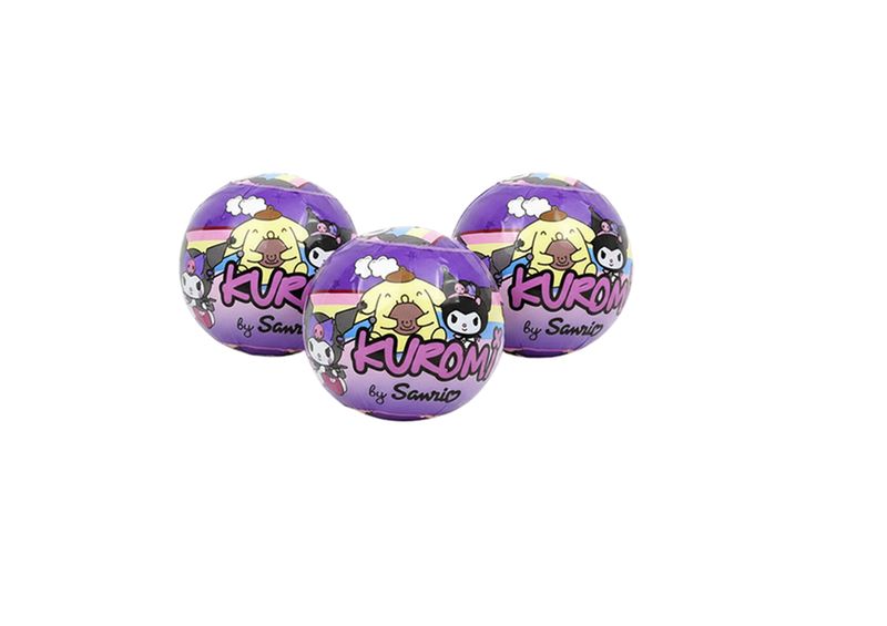 3 Pack Sanrio Kuromi Mystery Ball with Collectible Figures