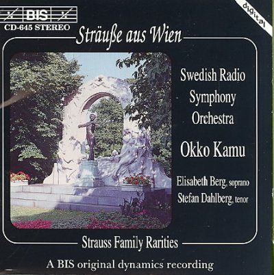 Strauss Family Rarities (Kamu, Srs, Dahlberg, Berg) (CD / Album)