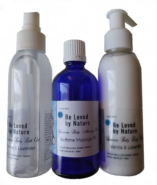 Be Loved by Nature Bath Box - Vanilla &amp; Lavender