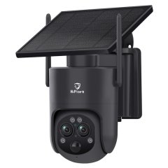 HiMost 6MP 4G Wireless Outdoor 12x Hybrid Zoom 50m Solar Security Camera