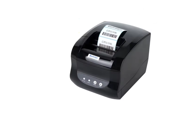 Xprinter XP-365B Label Printer - USB &amp; Bluetooth Connectivity 20mm-82mm