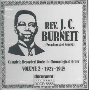 Rev. J.C. Burnett Vol. 2:1927-1945 - (Import CD)