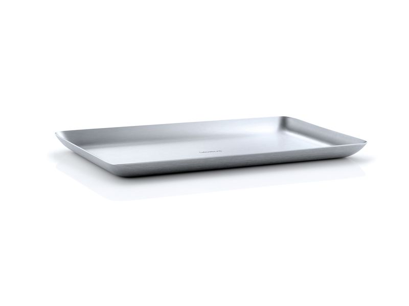 Blomus Basic Stainless Steel Matt Tray - 15 x 25cm