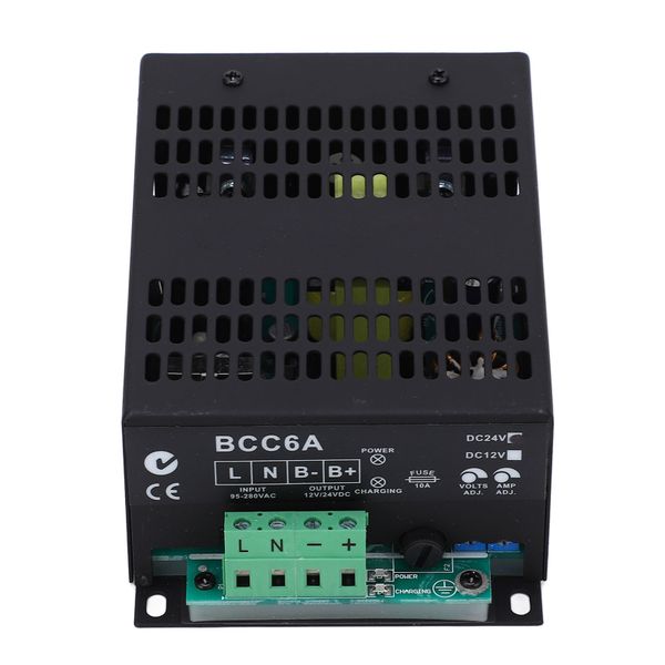 Smart Generator Battery Charger for Industrial Equipment, 24V 3-Stage