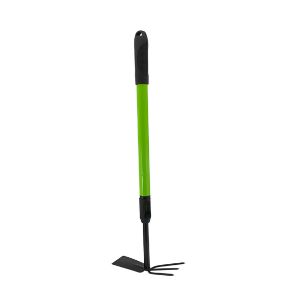 99.2cm Hoe and Fork Adjustable Telescopic Tiller with Double Heads