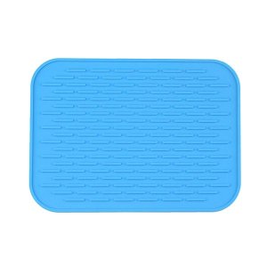Non-Slip Heat Resistant Silicone Placemat - Blue