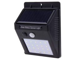 Pack of Four Solar Powered LED Sensor Wall Lamps