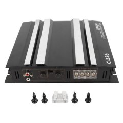 Car Amplifier 2Channel 3800W 90dBSensitivity Aluminum Alloy Audio Amplifier