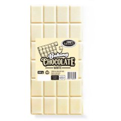 White Melting Baking Chocolate 4 x 250 g Slabs - Modaks