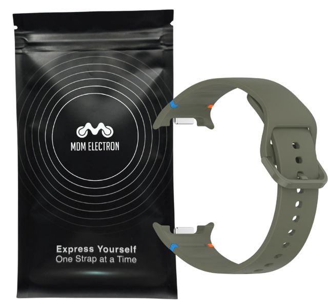 Official Silicone Strap Compatible with Samsung Galaxy Watch 8-Army Green