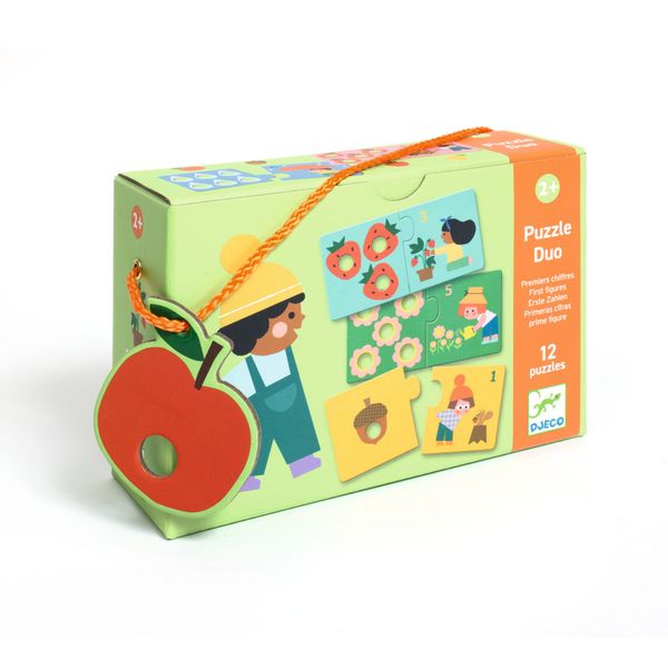 Djeco Duo Puzzle - First figures