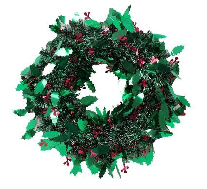 Artificial Christmas Wreath - 38cm