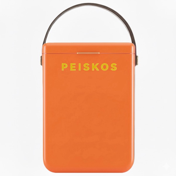 PEISKOS 10 Liter Insulated Cooler Box Camping Picnic Hard Cooler with Belt