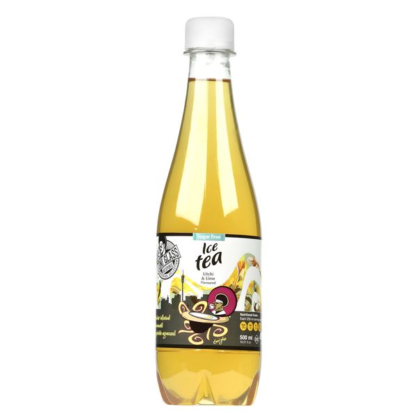 TONI GLASS Litchi and Lime Iced Tea 500ml 12-Pack