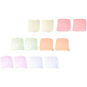 Square Juggling Silk Dance Scarves 24 By 24 Inches 6 Colors 12 Piece
