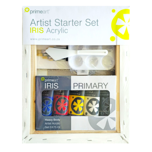 Prime Art IRIS Acrylic Primaries Artist Starter Set