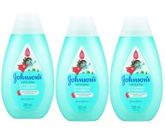 Johnson's - Shampoo &amp; Conditioner - Soft &amp; Shiny (3 x 200ml)