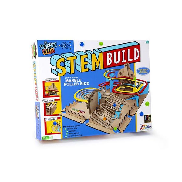 Grafix Science Club Stem Build - Build a Marble Roller Ride Kit