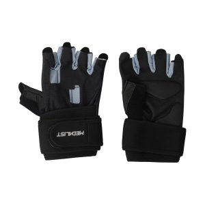Medalist Hyper Gel Fitness Gloves - Black/Grey
