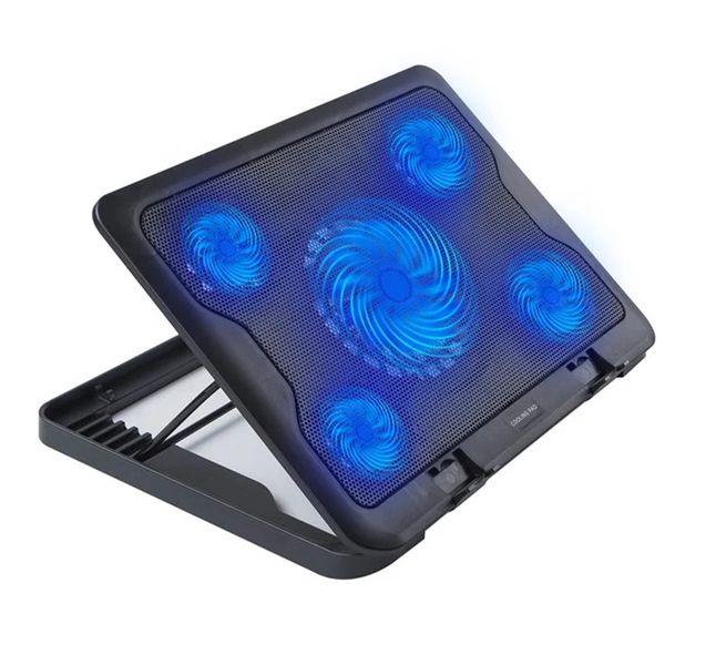 Notebook Cooler Pad with adjustable support function for games and work