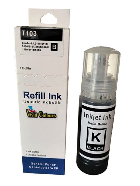 Vivid Colours - Compatible with Epson 103 Ink Bottle