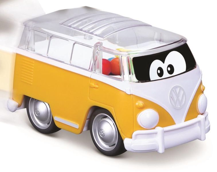 Bb Junior Poppin' Bus - VW Samba Bus - Yellow