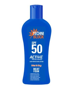 Techniblock Sunscreen Lotion Wet &amp; Dry SPF50 250ml