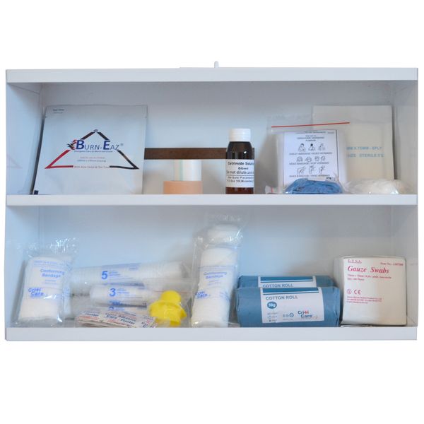 CritiCare First Aid Kit - Shop/Office Kit in Metal Box