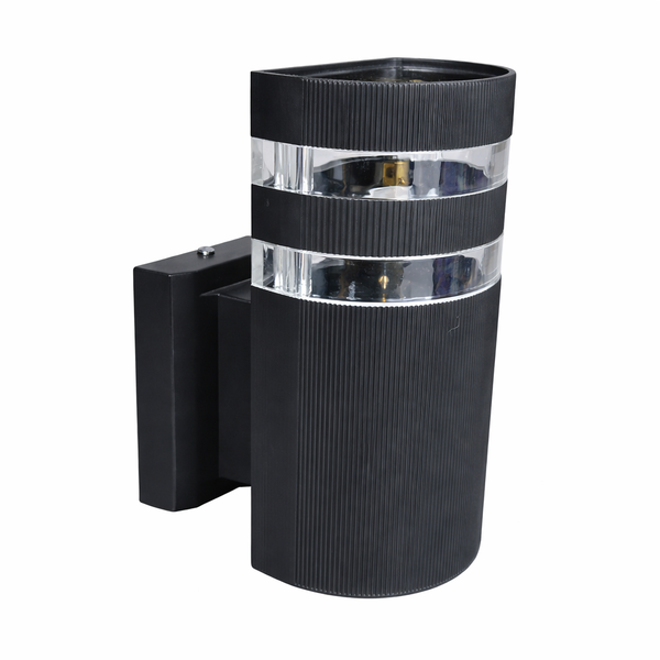DR Light LED Wall Lamp Holder DRWL0007 - Black Wall Mount (No Bulb)