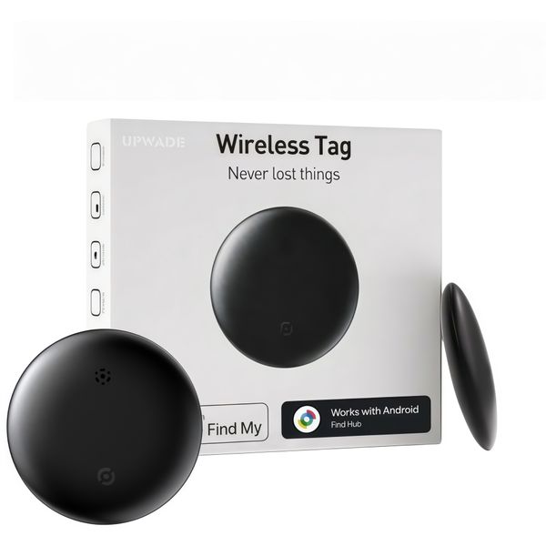 Smart GPS Item Tracker - Find My Android &amp; iOS Key Finder - 2 Pack