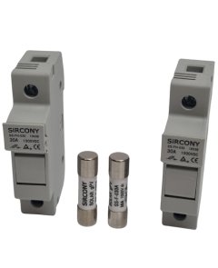 SiRCONY Solar Fuse Holder + 30A Solar Fuse - 2 PACK KiT