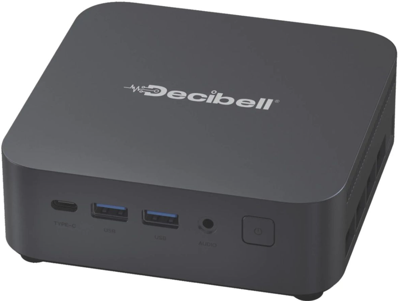 Decibell Mini PC AMD Ryzen 7 8745HS 16GB RAM 1TB SSD Windows 11 Pro