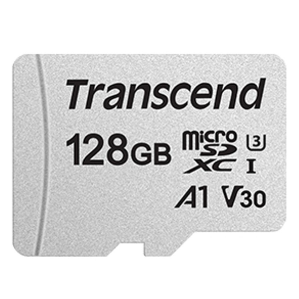 Transcend 128GB Micro SDXC 300S Class 10 - Memory Card