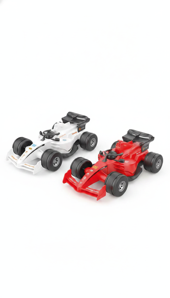 2 Pack Formula 1 Racing Toy Cars for Kids - Fast Pull Back Race Cars