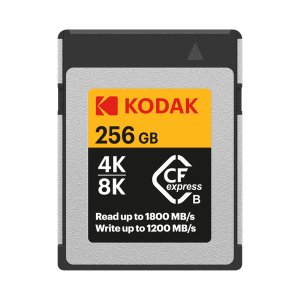 Kodak 256GB CFexpress Type B - CFX Series for 3D or 8k Video Write Speeds
