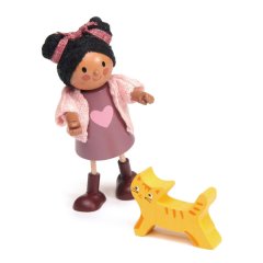 Tender Leaf Wooden Doll - Ayana