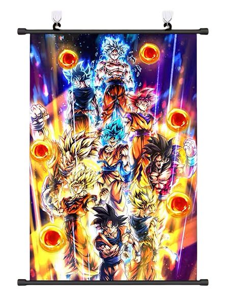 ANIMANGA Anime Poster - Son Goku all forms