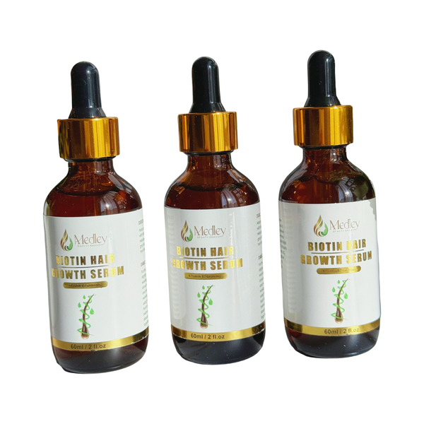 Medley Biotin B7 Hair Growth Serum { Pack of 3} 60ml