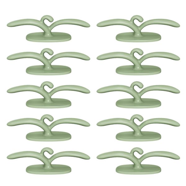 Kitchen Wire Winder Household Wire Organizer Plug Hook Holder White