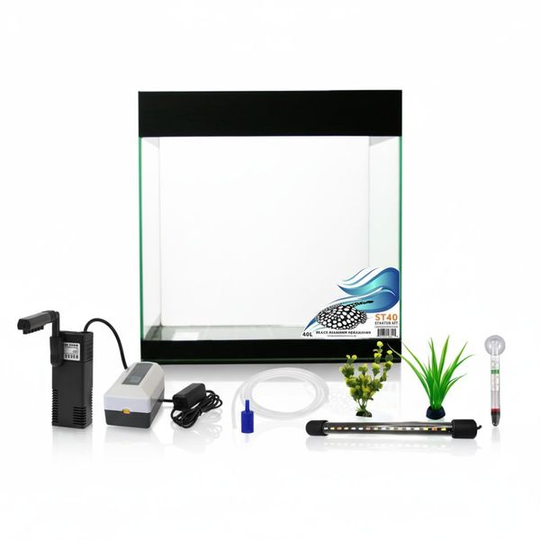 Black Diamond Aquariums ST40 Starter Kit (400 x 300 x 400mm)