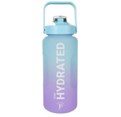 Jack Brown 2L Water Bottle with Motivational Time Markers - Leak Proof