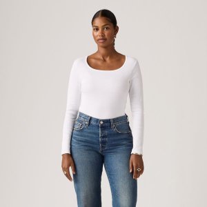 Levi's® Women's Essential Square Neck Long-Sleeve Tee-Multi-Color