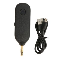 3.5mm Bluetooth Adapter 2 in 1 Wireless AUX Transmitter Receiver with Mic