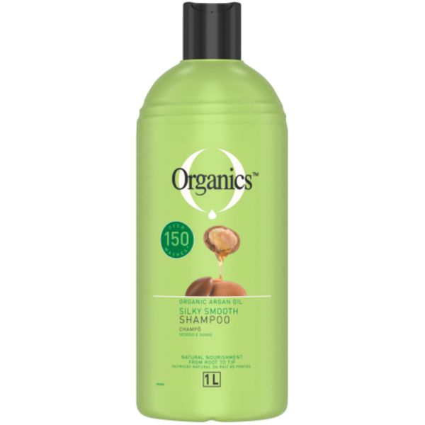 Organics Hair Smoothing Shampoo Argan Oil 1L